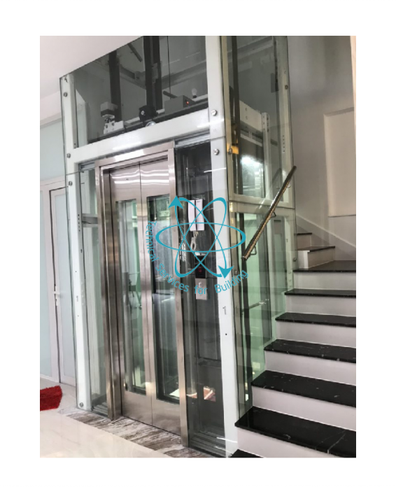 THANG MÁY GIA ĐÌNH CỬA TỰ ĐỘNG 